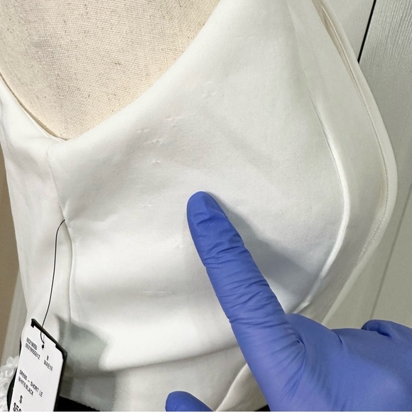 NWT Black and White Party Dress size Small US 4 - Picture 9 of 16